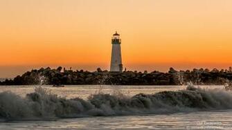 Escapades Wallpaper HD Walton Lighthouse Twin Lakes Beach Santa Cruz