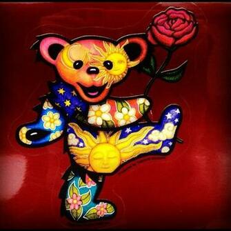Grateful Dead Dancing Bear Sticker