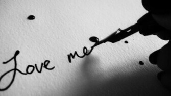 Love Image Black And White Wallpaper HD Background
