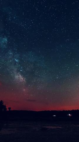 On In Night Sky