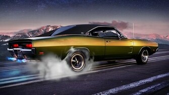 Classic Muscle Car Wallpaper Ibackgroundwallpaper