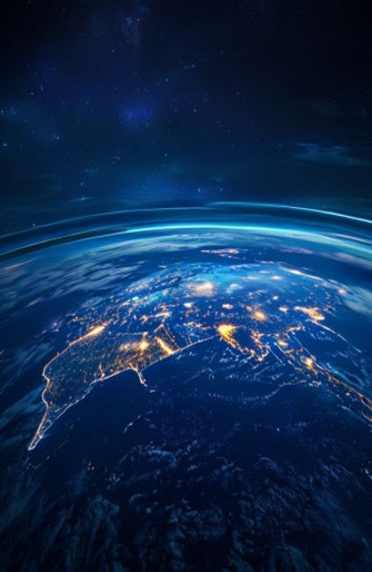 Earth At Night Wallpaper HD