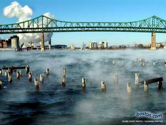 Boston News Weather Cold Scenes Wallpaper
