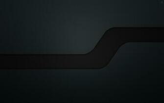 Simple Black Curve Wallpaper
