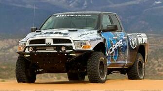 Dodge Ram Runner Mopar Front Pose Wallpaper
