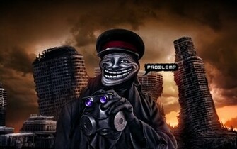 Trollface Trolls Wallpaper