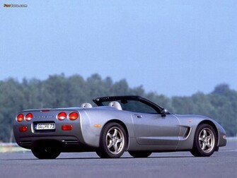 Corvette Convertible C5 Wallpaper X
