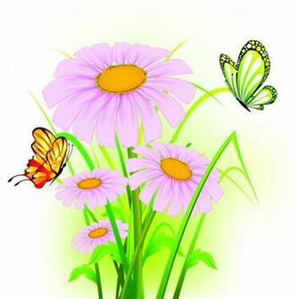 May Flowers Background Zwallpix