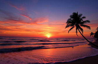 Sunset Beaches Wallpaper
