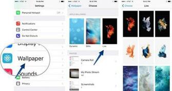 Set And Use Live Wallpaper On iPhone 6s Mosh Ph