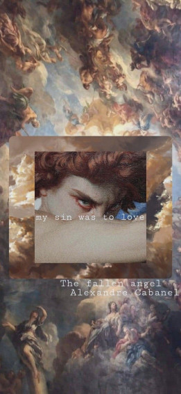 Fallen Angel In Art Painting