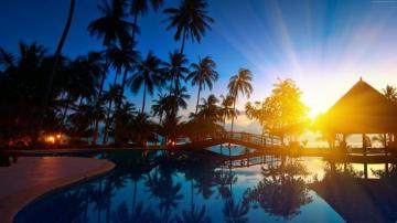 Wallpaper Thailand Hotel Ocean Beach Vacation 5k 4k Travel