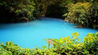 Celeste River With Turquoise Blue Water Is A In