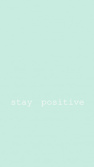 Mint Green Aesthetic Positive Quote Wallpaper
