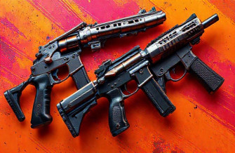 3d Guns Wallpaper