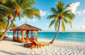Beach Resort Wallpaper