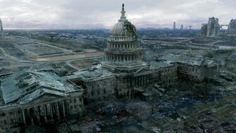 White House Distruction After Nuclear War Wallpaper