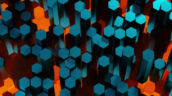 Hexagon 3d Abstract Wallpaper 4k HD Pc 2450f