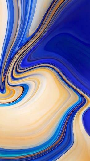 Colourful Fluid Ink Photography Blue And White Colorf Graphic