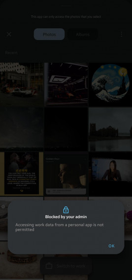 What Even Is This Work Profile Do You Guys Have It R Galaxys20fe