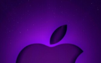 Purple Apple Background HD Wallpaper