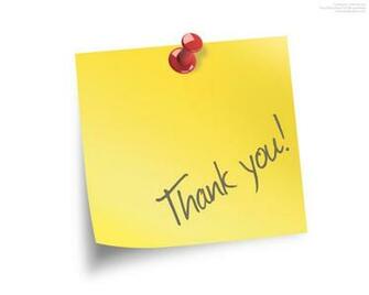 Note Thank You Wallpaper S