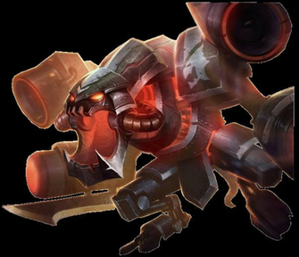Cho Gath Battlecast Render By Bladeiiii