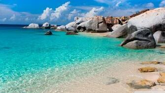Beautiful Summer Beach Scenes Wallpaper