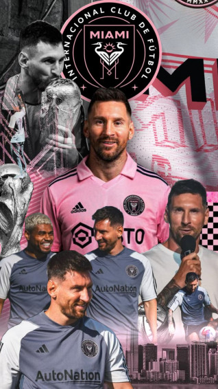 Leo Lleg A Miami Leomessi Messi Intermiami Pink