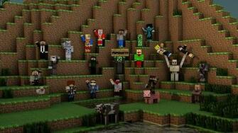 3d HD Minecraft Wallpaper Made With Cinema 4d And Photoshop Cs6