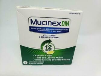 Mucinex Dm Tablet Mg Guaifenesin Dextromethorphan