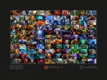 Beautiful Dota Posters Heroes Silhouette HD Wallpaper