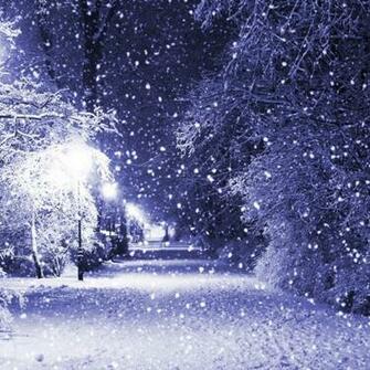 Winter Night iPad Wallpaper iPhone
