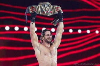 Wwe Seth Rollins Holding Championship