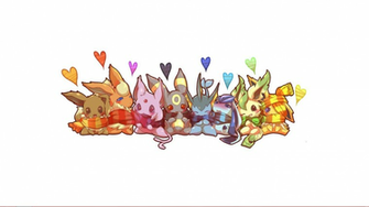 Eevee Evolutions Wallpaper
