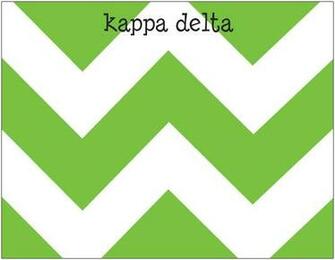 Kappa Delta Background Notepad