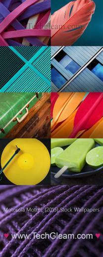 Full Set Of Motorola Moto E 2nd Gen Stock Wallpaper
