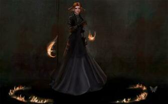 Witch Hunter Robin Computer Wallpaper Desktop Background