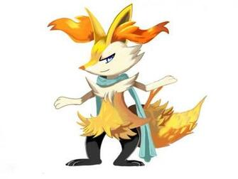 Braixen By Lightningchaos