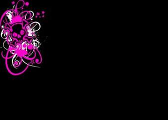 Pink Skull Background