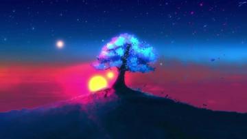 Alone Tree Breeze Live Wallpaper Wallpaperwaifu