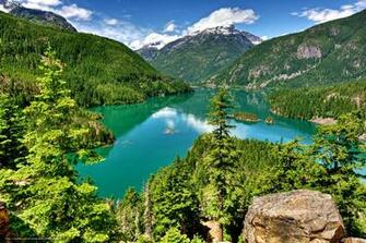 Wallpaper North Cascades National Park Washington Lake