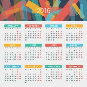 Year Calendar Wallpaper By Month