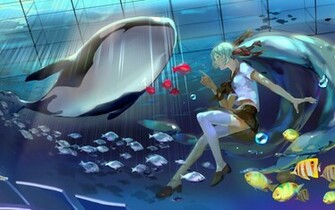 HD Hatsune Miku Project Diva F Wallpaper