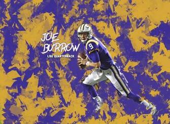 Quick Joe Burrow Wallpaper Lsufootball