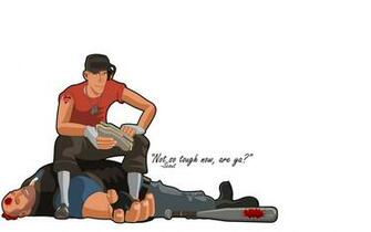 Tf2 Scout Wallpaper White By Webbugt Fan Art Games