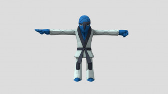 Sawk The Karate Pok Mon In A Fighting Stance Wallpaper