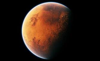 Mars Black Wallpaper