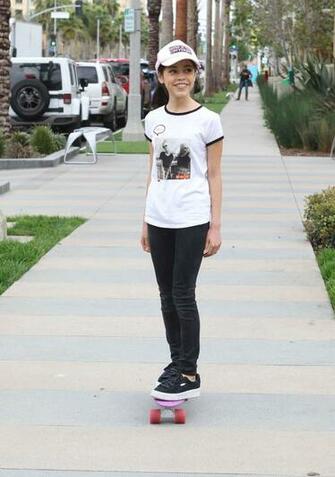Jenna Ortega Out On Her Skateboard Gotceleb