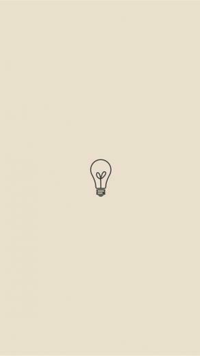 Simple Bulb iPhone Background HD Background For